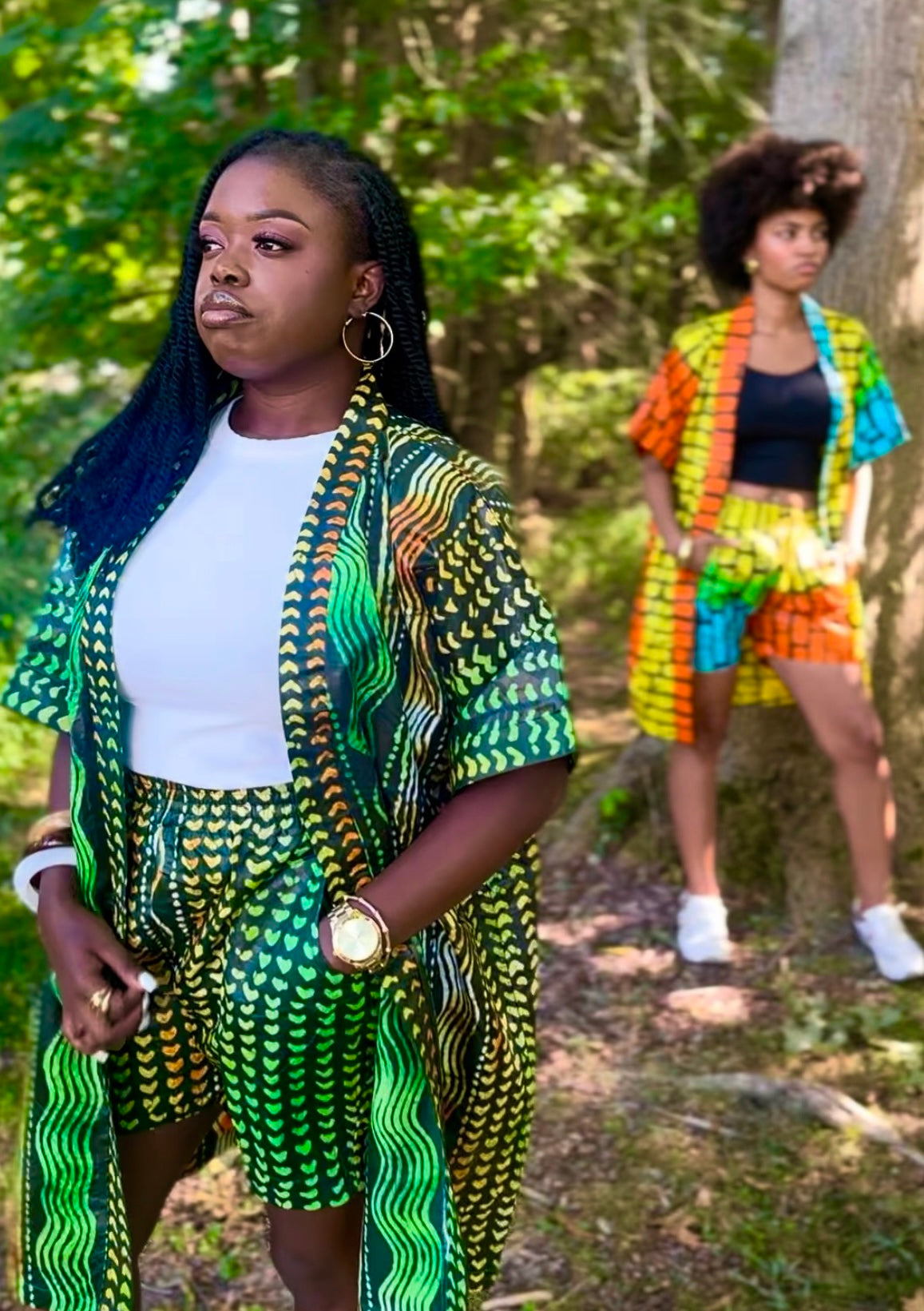 Radeke Adire Collection – Handcrafted African Prints - Kimono Tops