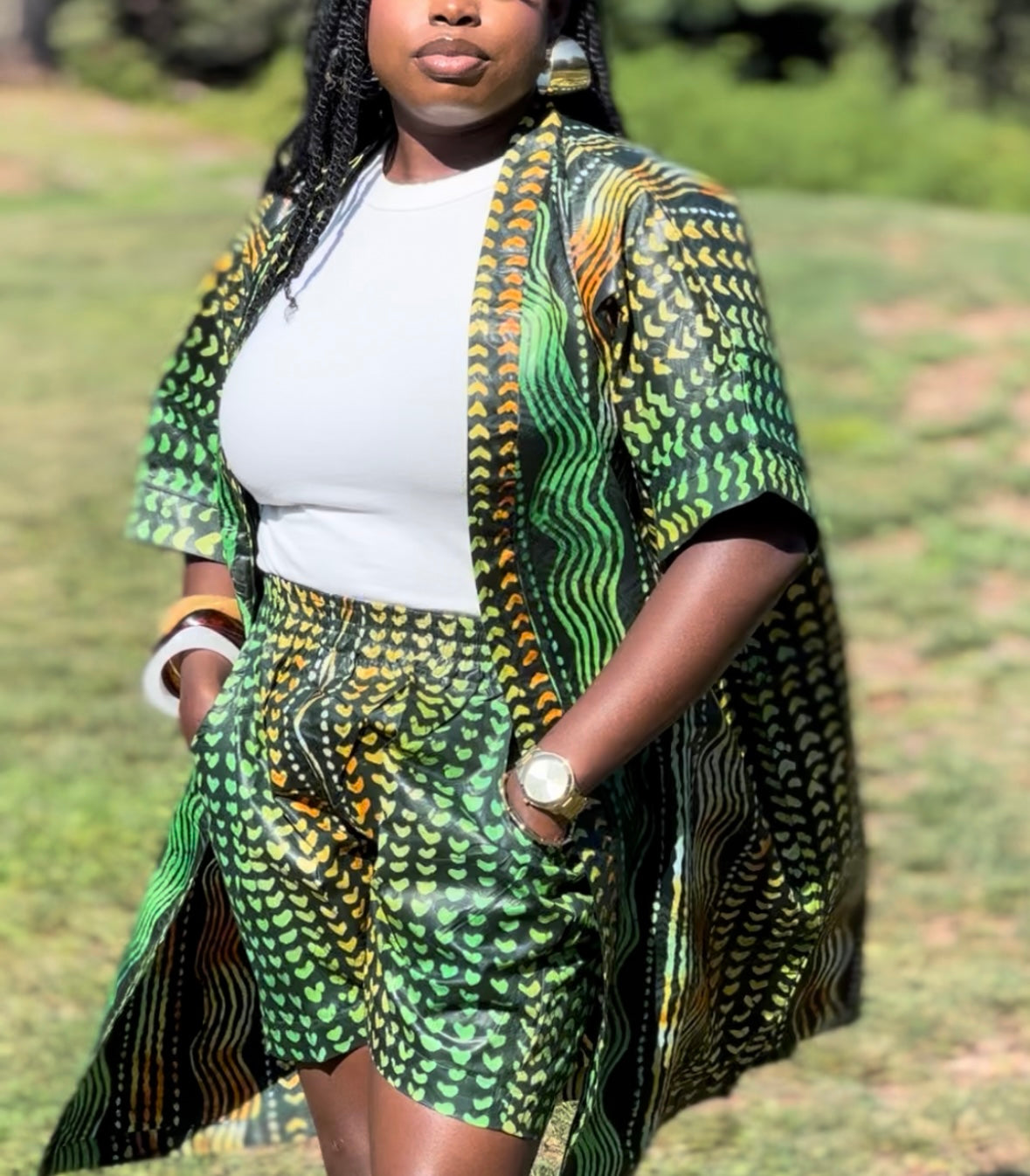 Radeke Adire Collection – Handcrafted African Prints - Kimono Tops
