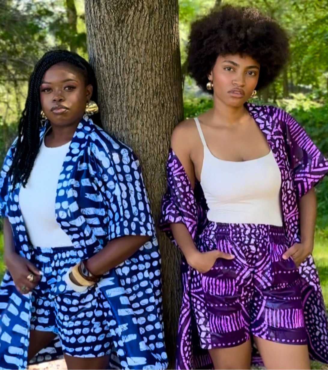 Radeke Adire Collection – Handcrafted African Prints - Kimono Tops
