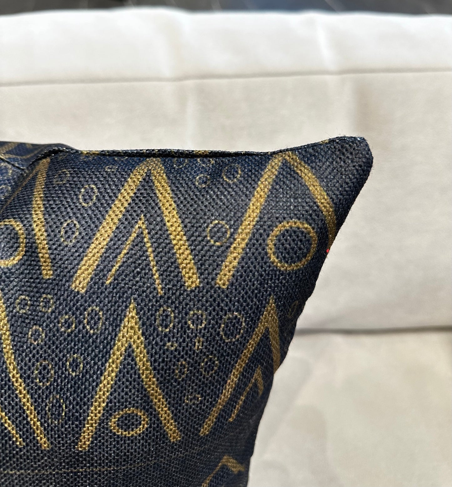 Black & Brown Throw Pillow
