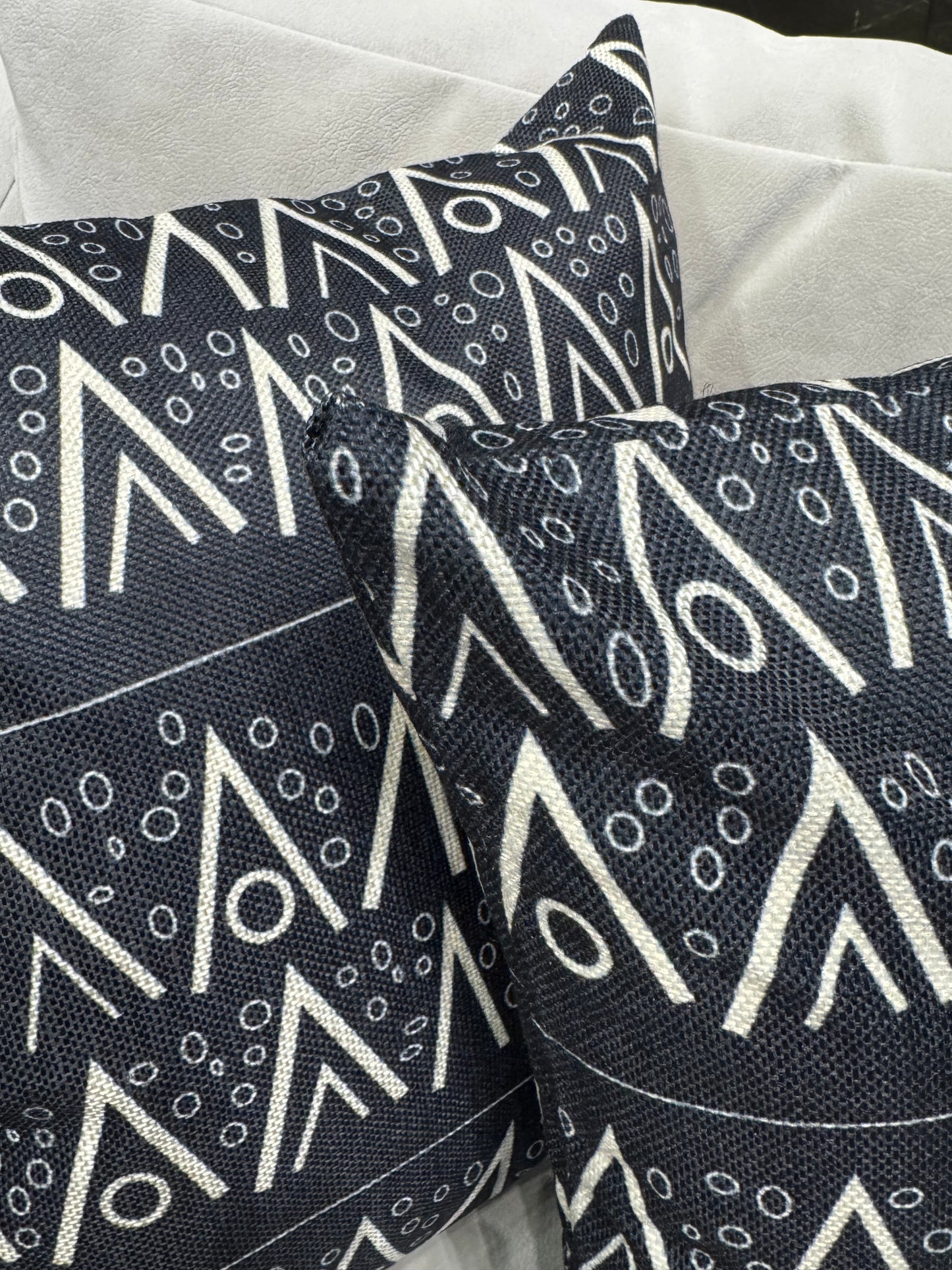 Black & White Throw Pillow