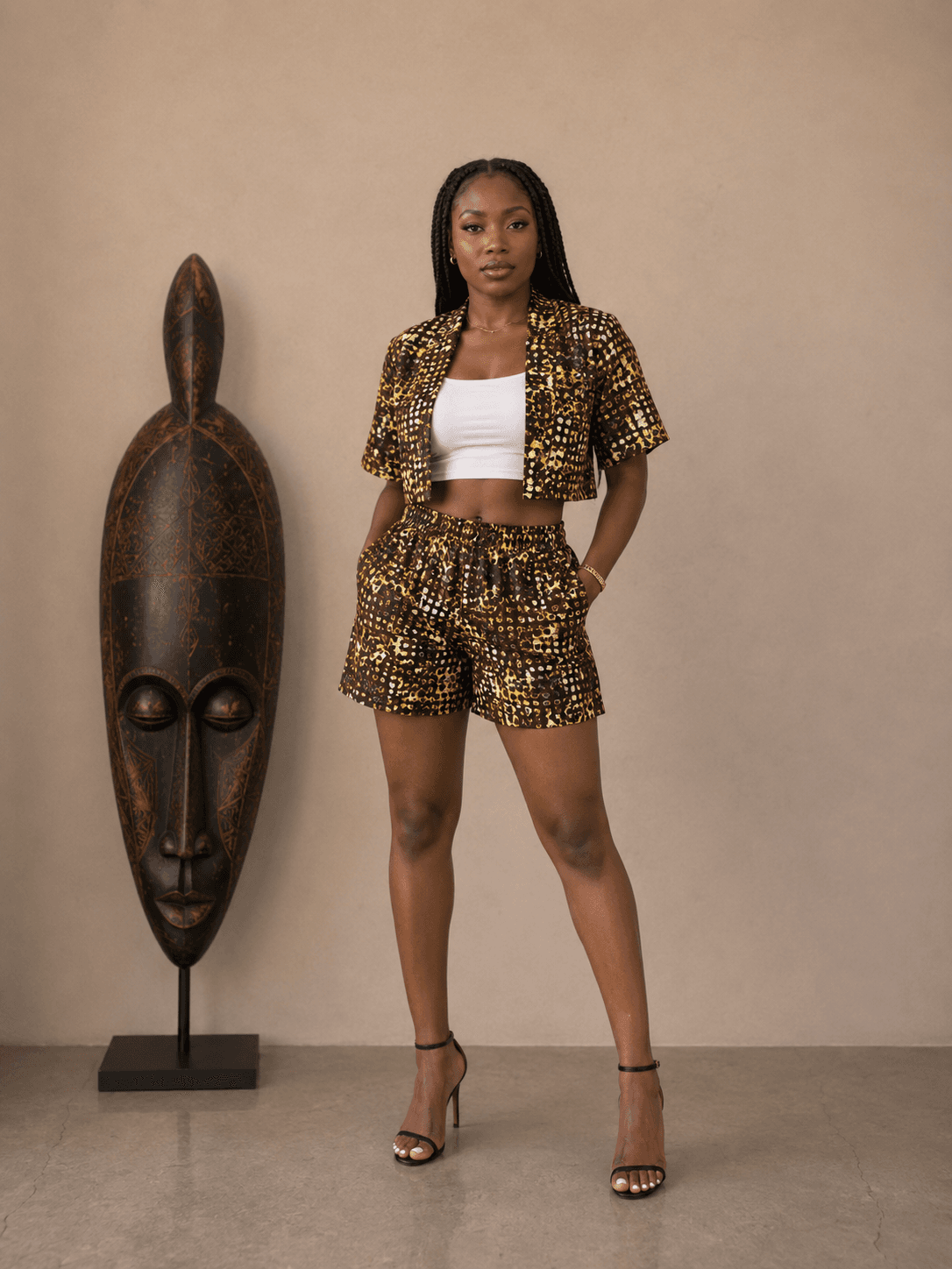 Bisola - Cropped Kimono