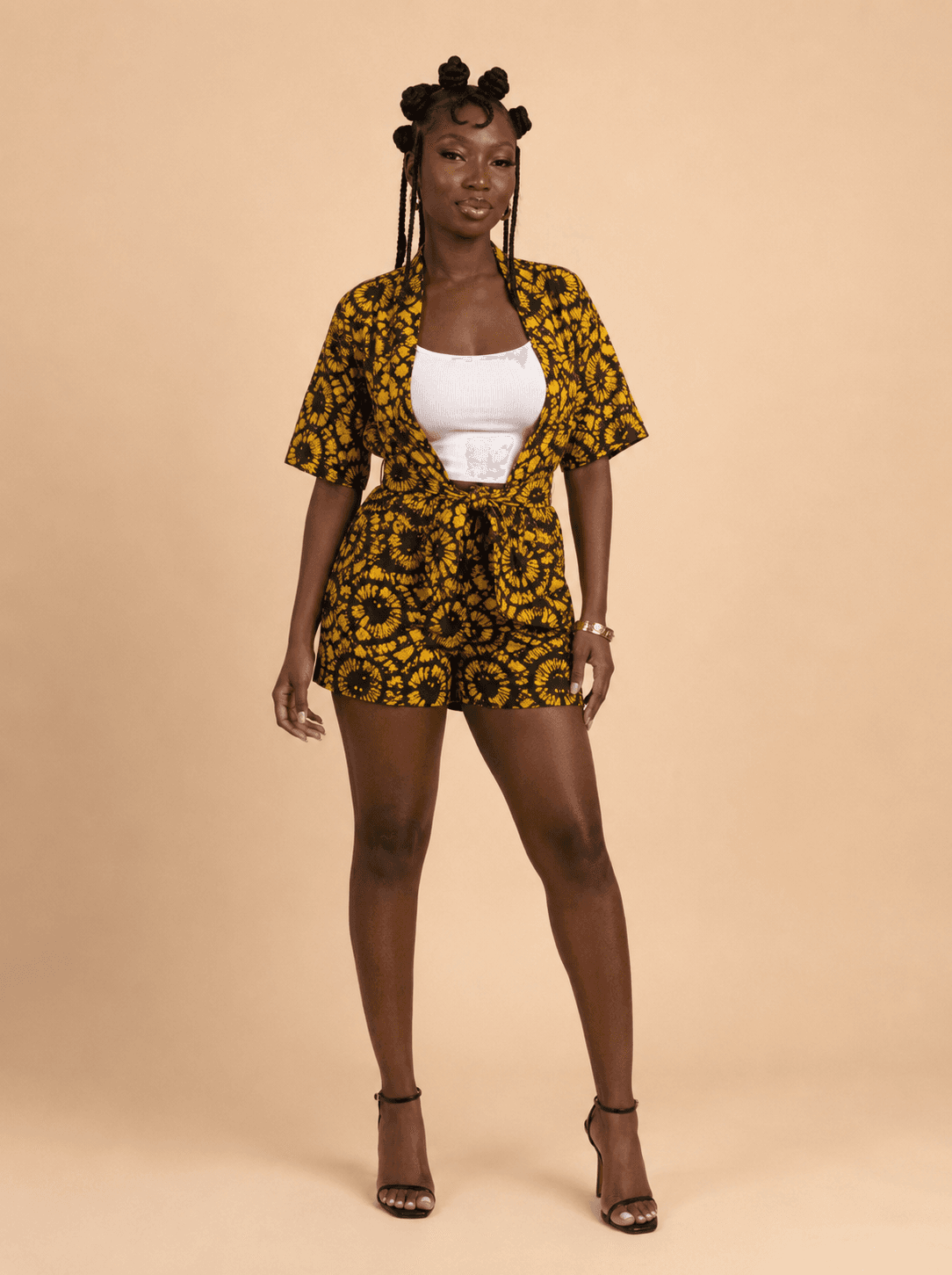 Folake Kimono With Belt
